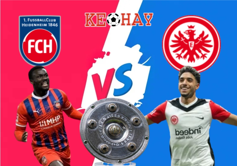 Heidenheim vs Frankfurt – Soi kèo hôm nay 21h30 01/11/2025 – VĐQG Đức