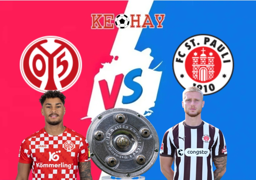Mainz vs St. Pauli – Soi kèo hôm nay 21h30 21/12/2025 – VĐQG Đức