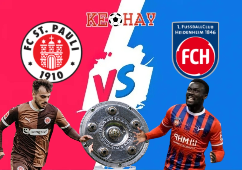 St. Pauli vs Heidenheim – Soi kèo hôm nay 21h30 13/12/2025 – VĐQG Đức