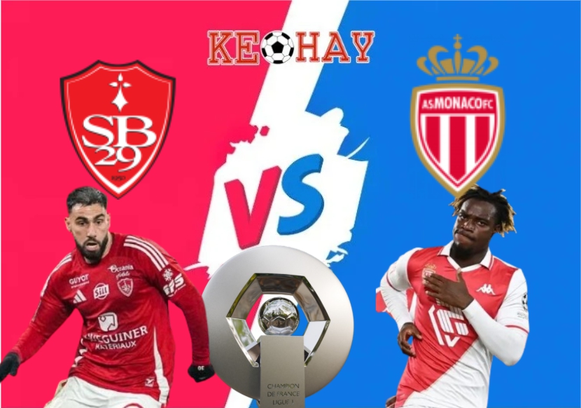 Stade Brestois vs Monaco – Soi kèo hôm nay 01h00 06/12/2025 – VĐQG Pháp