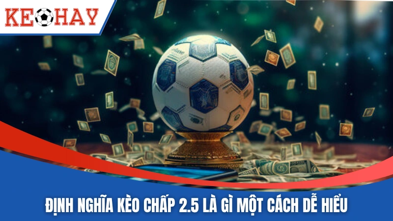 Định nghĩa kèo chấp 2.5 là gì một cách dễ hiểu
